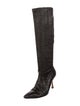 Manolo Blahnik Snakeskin Sock Boots