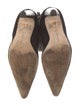 Manolo Blahnik Suede Lasercut Accents Boots