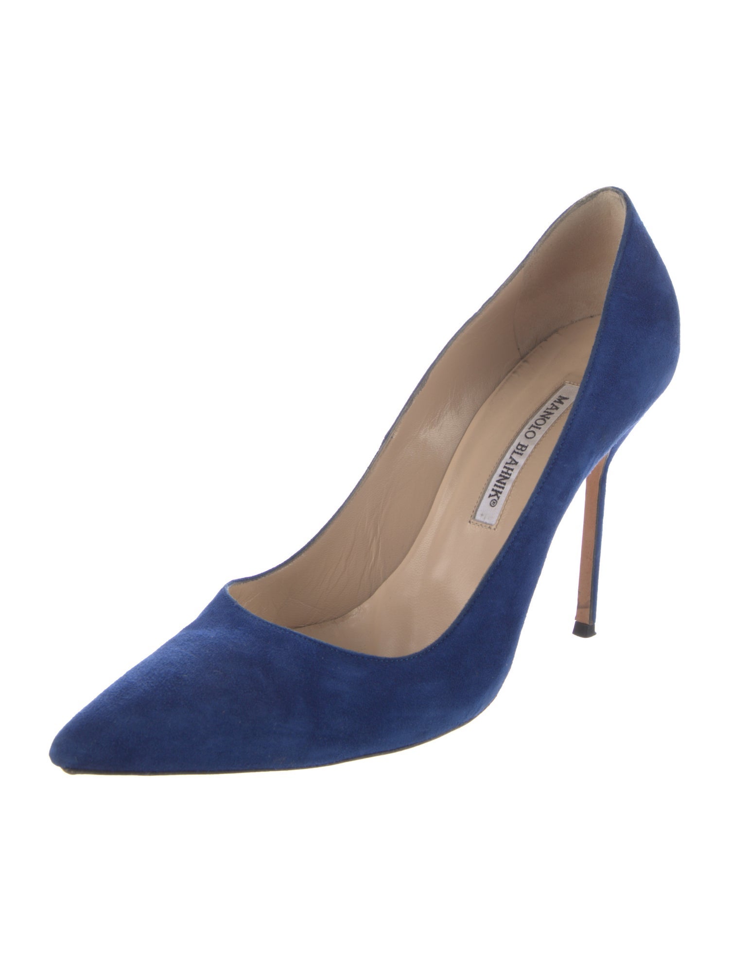 Manolo Blahnik Suede Pumps
