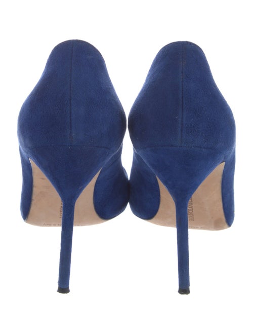 Manolo Blahnik Suede Pumps