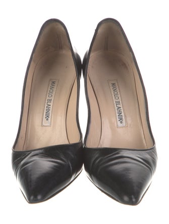 Manolo Blahnik Leather Pumps