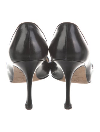 Manolo Blahnik Leather Pumps