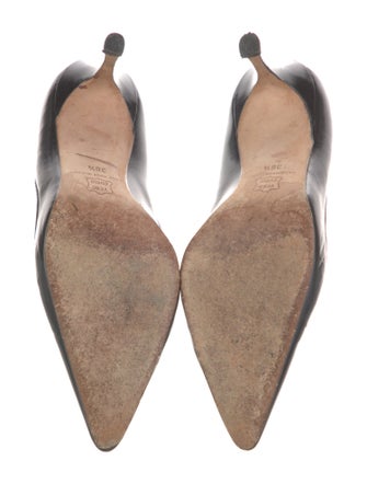 Manolo Blahnik Leather Pumps