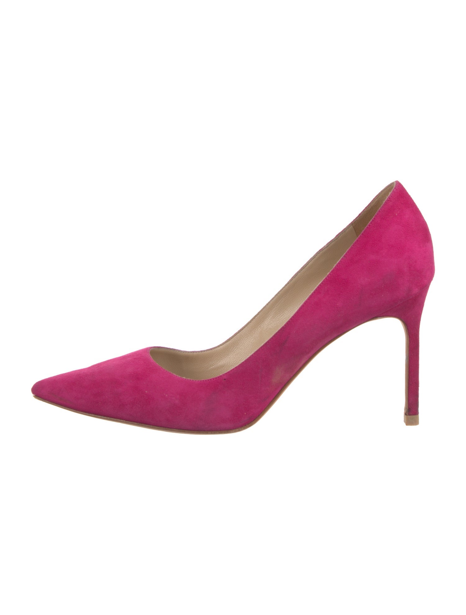 Manolo Blahnik Suede Pumps