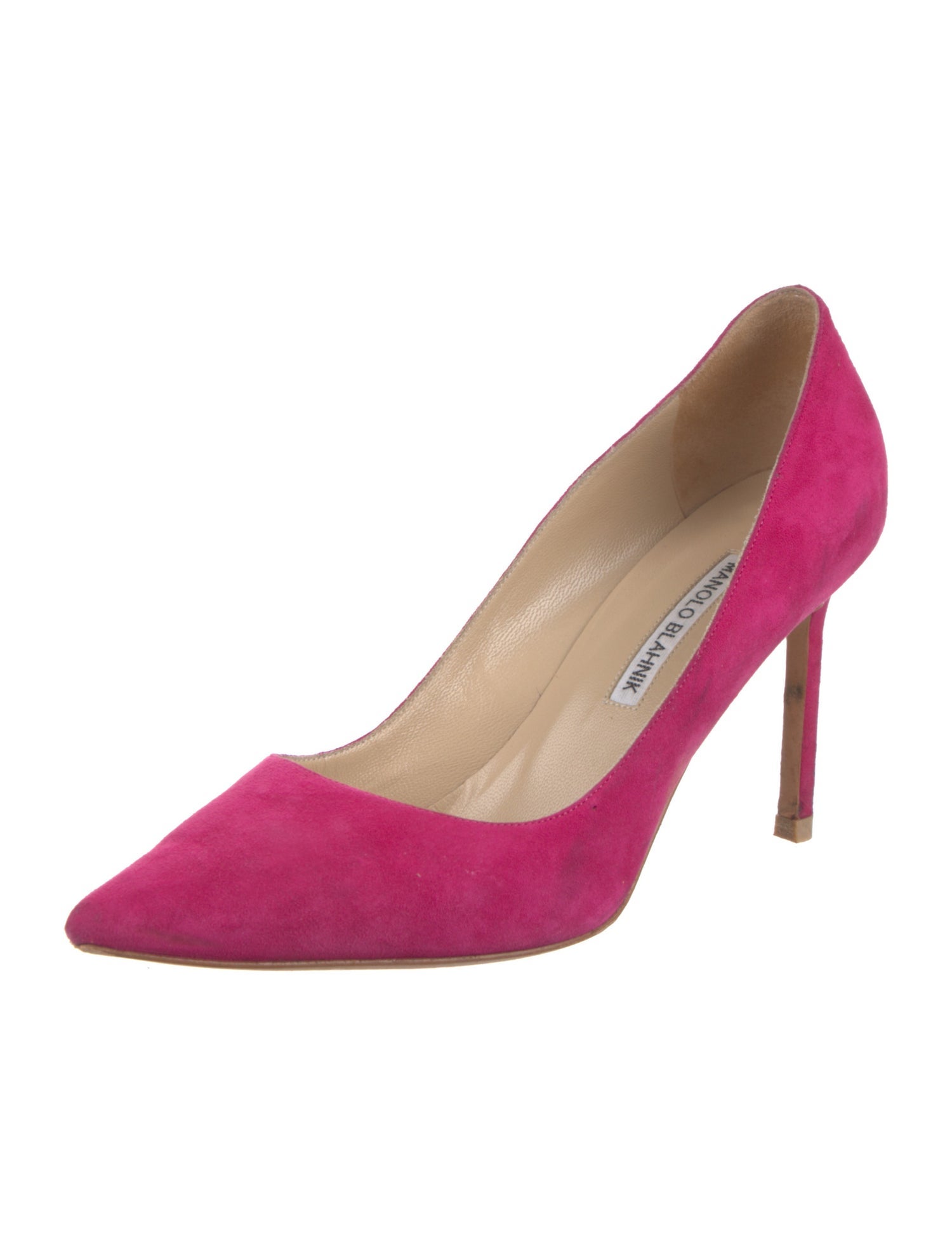 Manolo Blahnik Suede Pumps