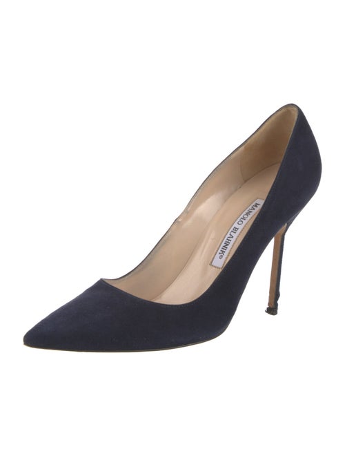 Manolo Blahnik Suede Pumps
