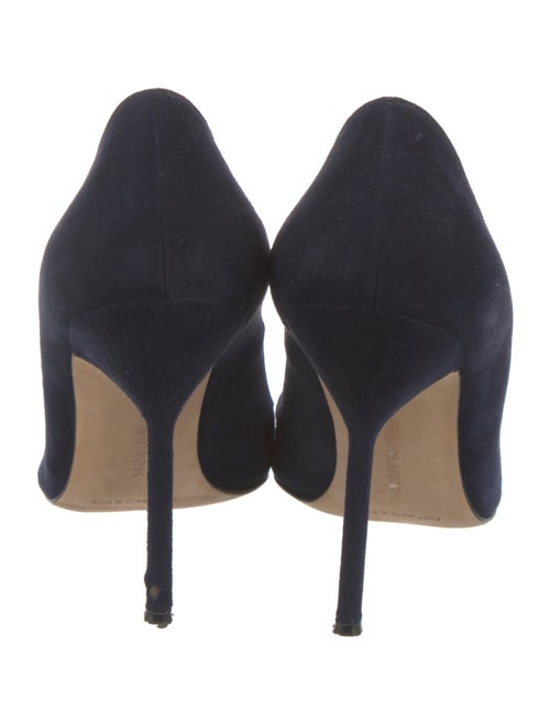 Manolo Blahnik Suede Pumps