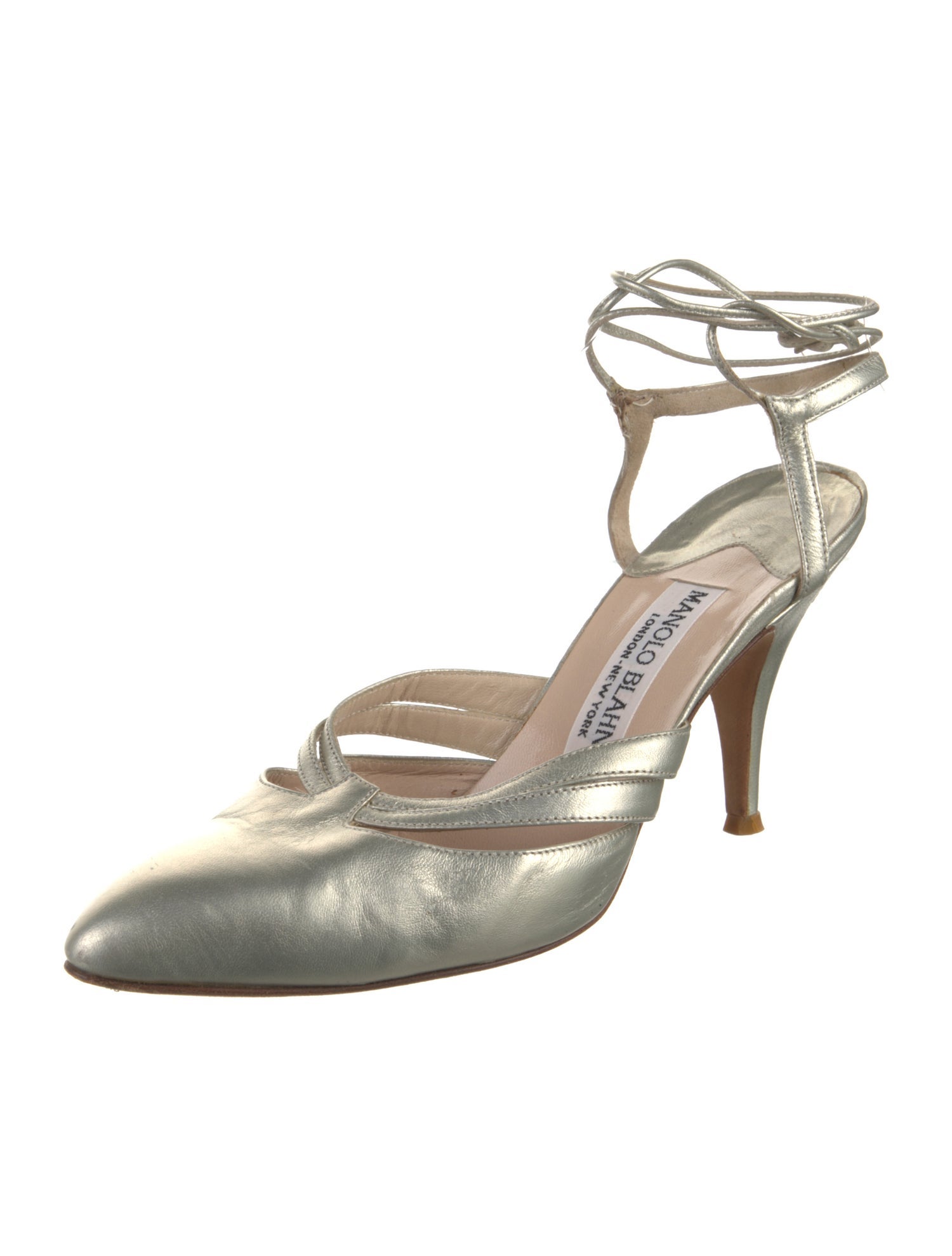 Manolo Blahnik Vintage Leather Sandals