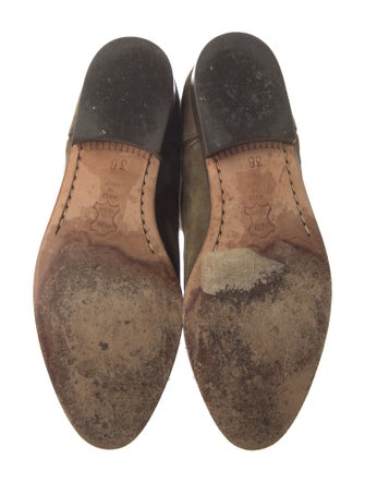 Manolo Blahnik Suede Riding Boots