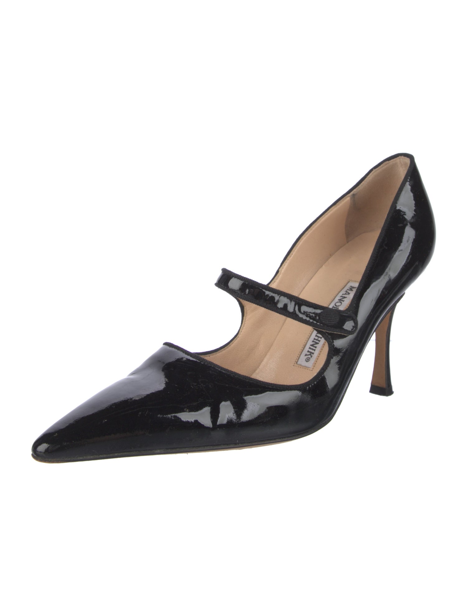 Manolo Blahnik Patent Leather Pumps