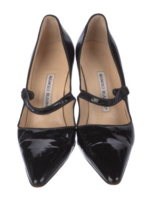 Manolo Blahnik Patent Leather Pumps