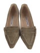 Manolo Blahnik Suede Pumps