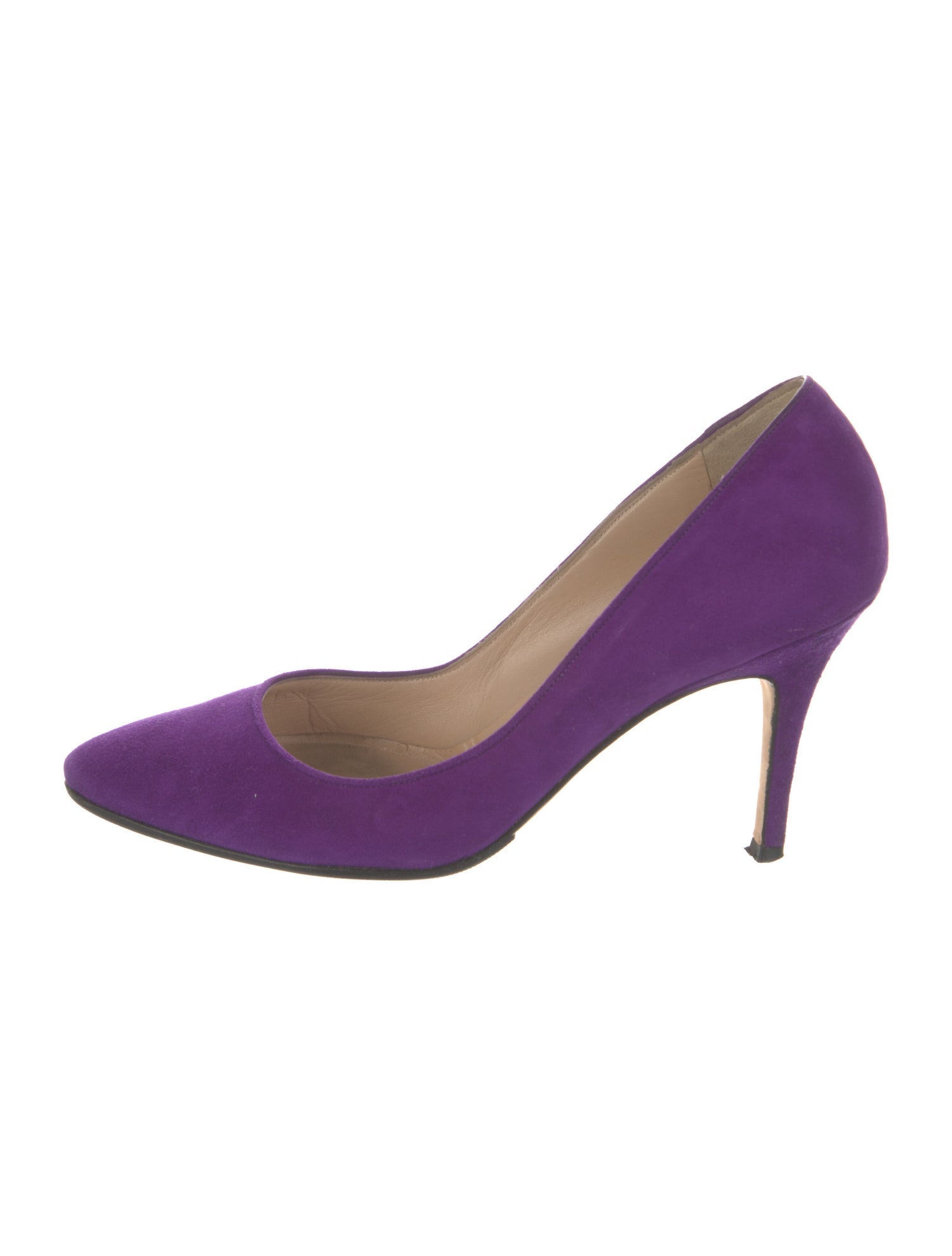 Manolo Blahnik Suede Pumps