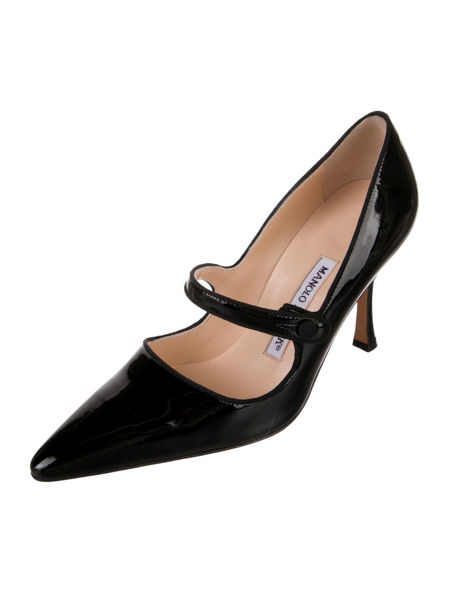 Manolo Blahnik Patent Leather Pumps