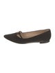 Manolo Blahnik Suede Mary Jane Flats