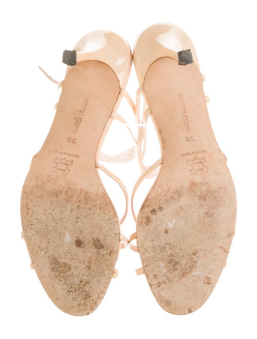 Manolo Blahnik Patent Leather Sandals