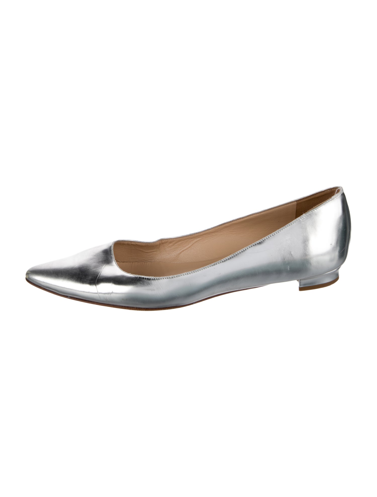 Manolo Blahnik Patent Leather Ballet Flats
