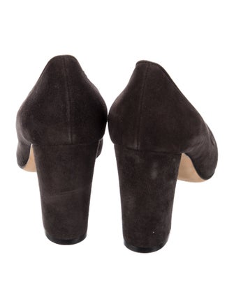 Manolo Blahnik Suede Pumps
