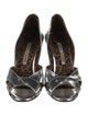 Manolo Blahnik Patent Leather D'Orsay Pumps