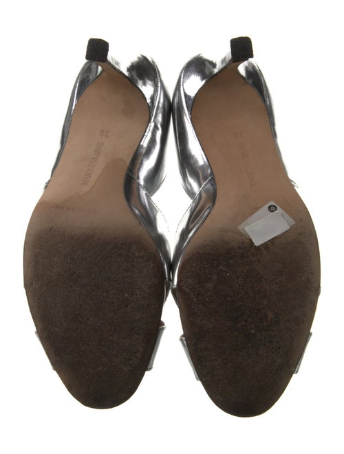 Manolo Blahnik Patent Leather D'Orsay Pumps