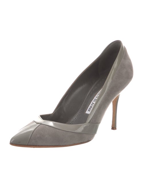 Manolo Blahnik Suede Pumps