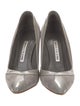Manolo Blahnik Suede Pumps