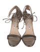 Manolo Blahnik Leather Sandals