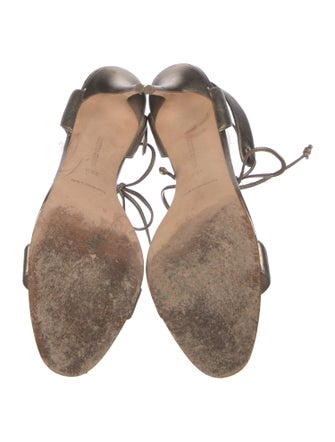 Manolo Blahnik Leather Sandals