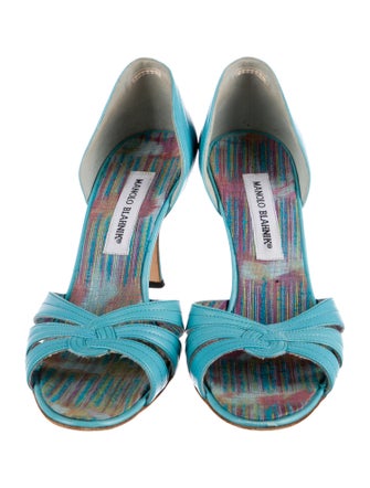 Manolo Blahnik Leather Sandals