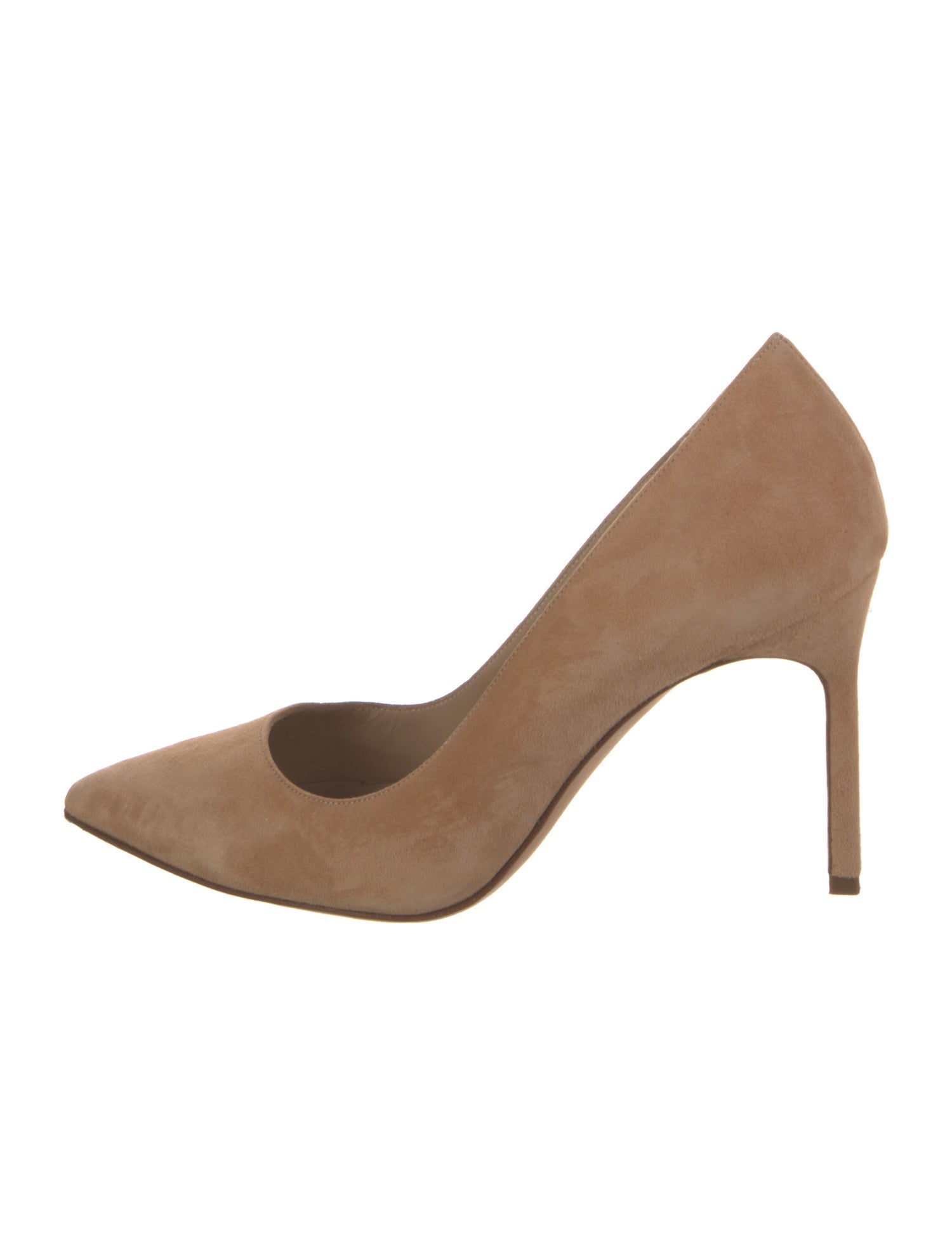Manolo Blahnik Suede Pumps