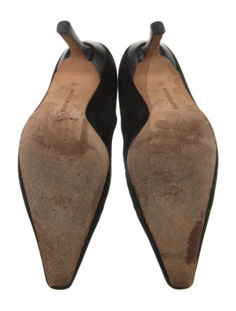 Manolo Blahnik Suede Pumps