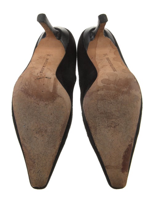 Manolo Blahnik Suede Pumps