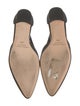Manolo Blahnik Satin D'Orsay Flats