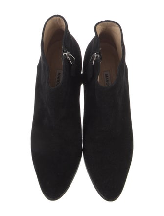 Manolo Blahnik Suede Boots