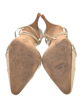 Manolo Blahnik Leather Pumps