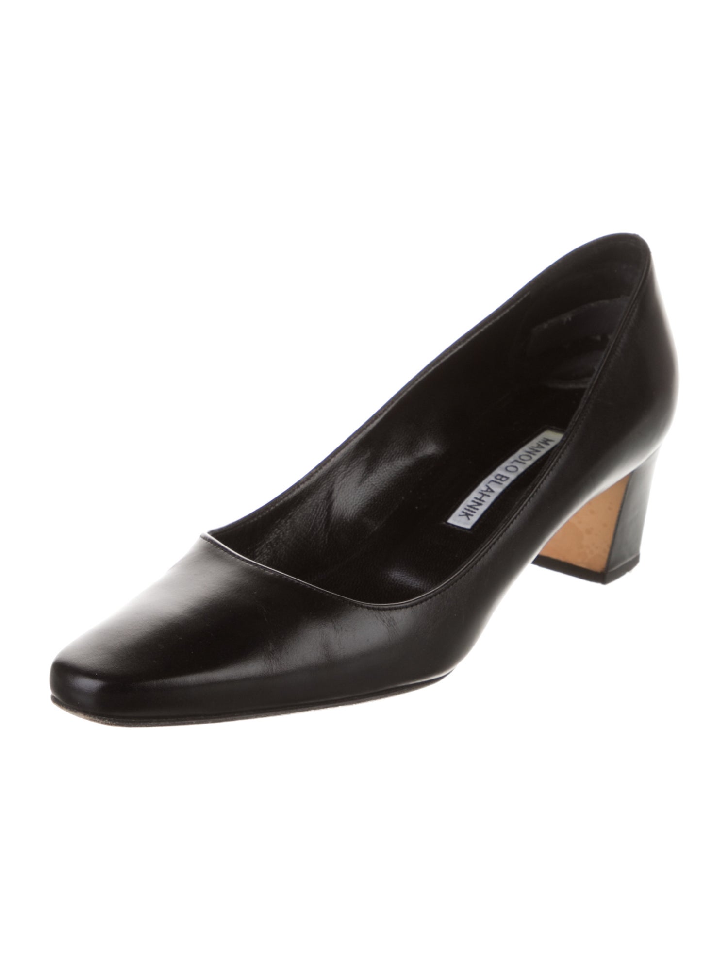 Manolo Blahnik Leather Pumps