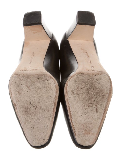 Manolo Blahnik Leather Pumps