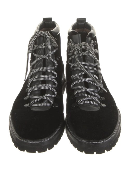 Manolo Blahnik Suede Hiking Boots