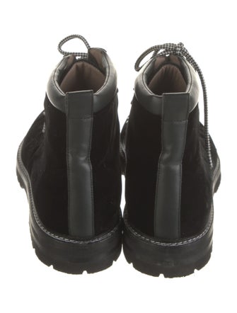 Manolo Blahnik Suede Hiking Boots