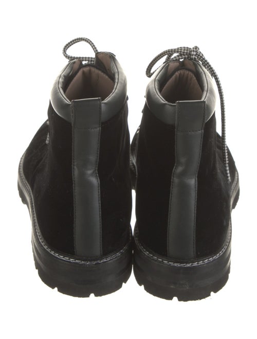 Manolo Blahnik Suede Hiking Boots