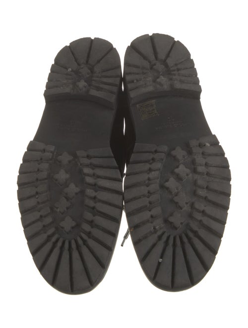 Manolo Blahnik Suede Hiking Boots