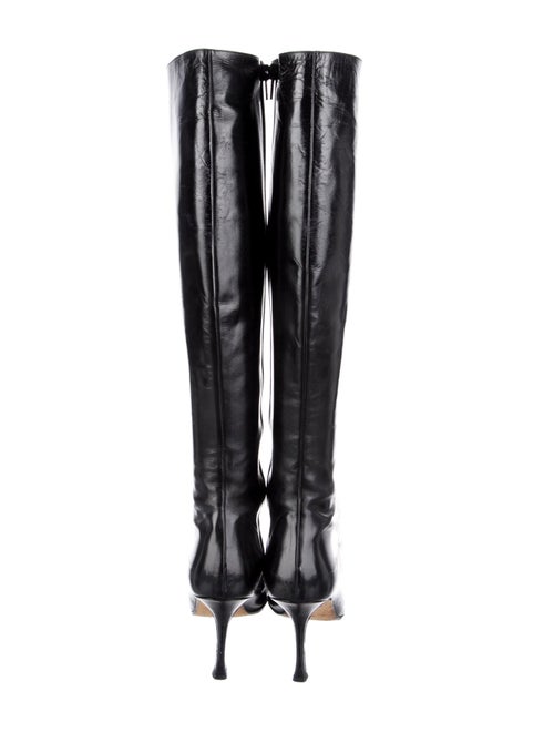 Manolo Blahnik Leather Boots