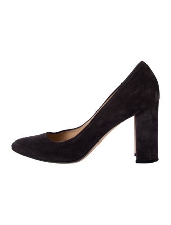 Manolo Blahnik Suede Pumps
