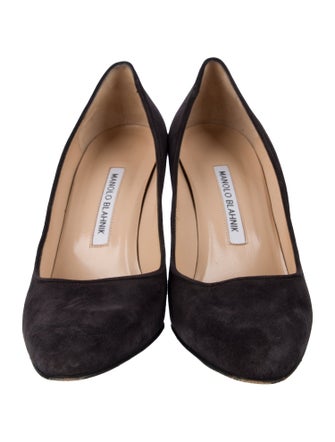 Manolo Blahnik Suede Pumps
