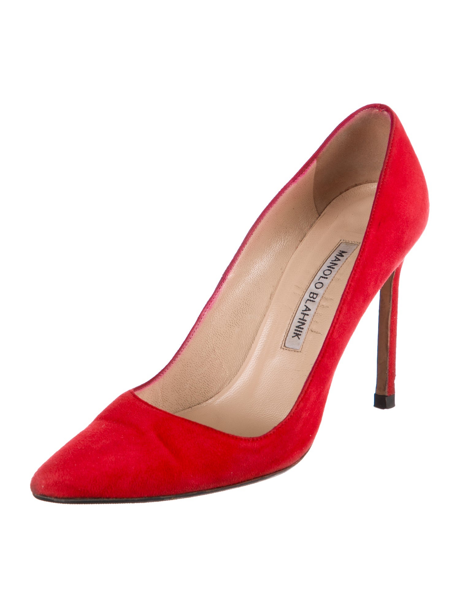 Manolo Blahnik Suede Pumps