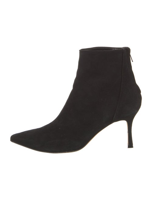 Manolo Blahnik Suede Sock Boots