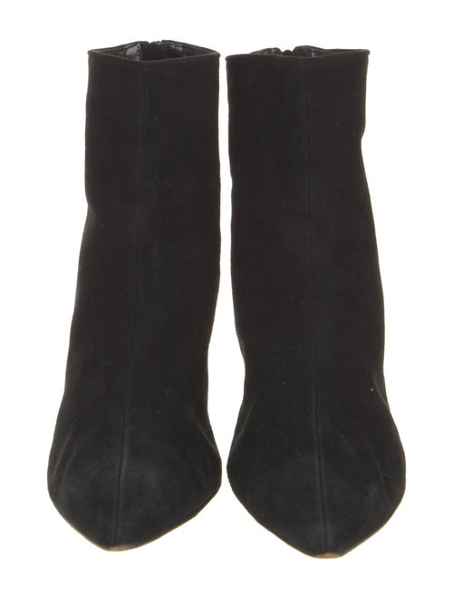 Manolo Blahnik Suede Sock Boots