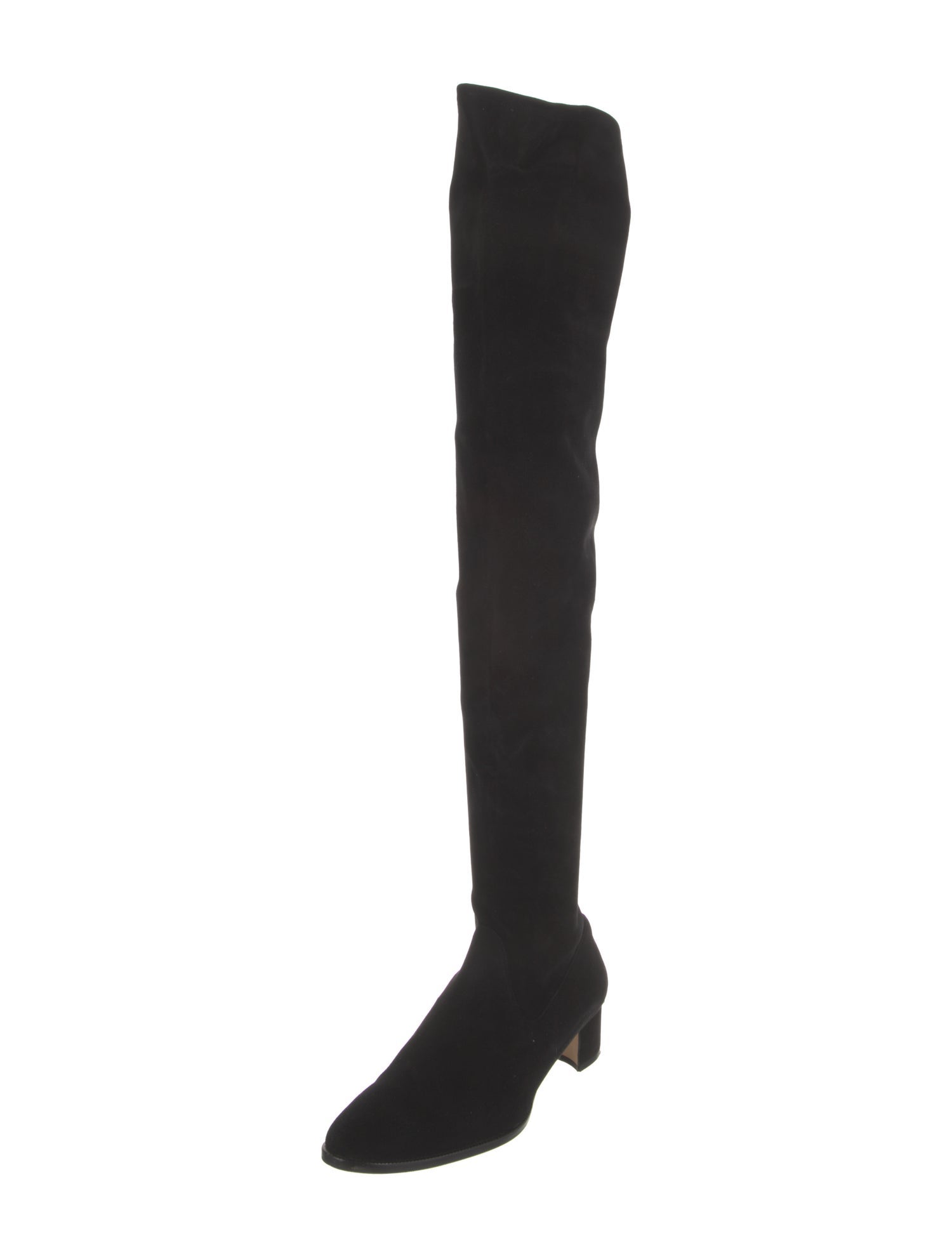 Manolo Blahnik Suede Sock Boots