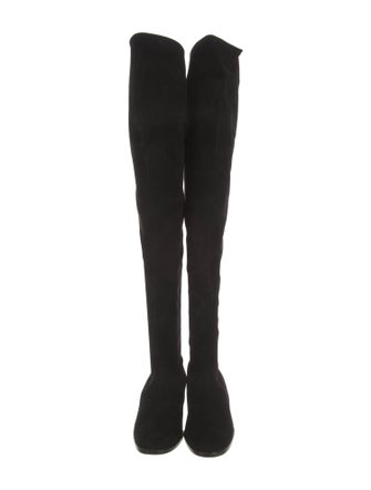 Manolo Blahnik Suede Sock Boots