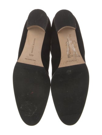 Manolo Blahnik Suede Sock Boots